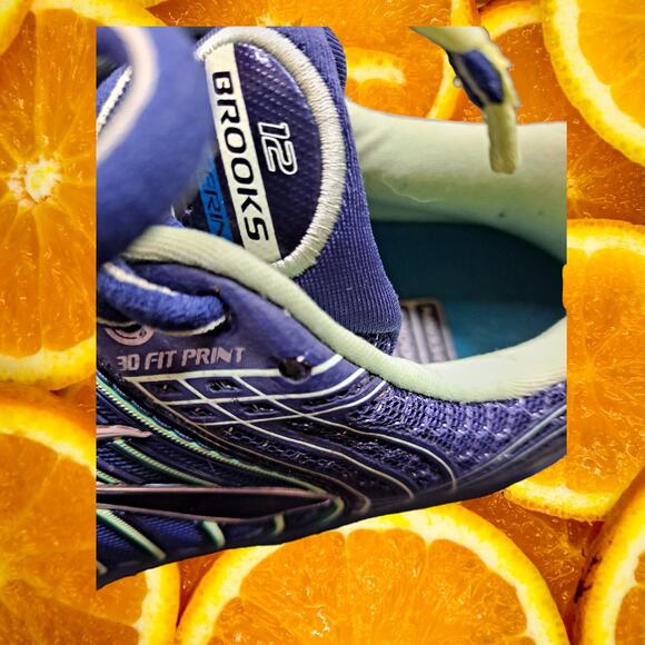 Brooks Glycerin‎ 12 Blue and Green Size 6 - Picture 9 of 11